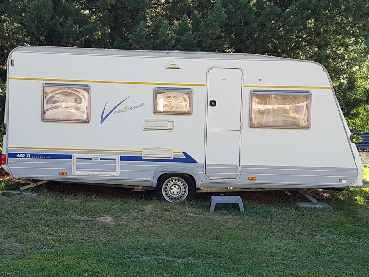 Camping Schonblick Im Saas-Tal Hotell Exteriör bild