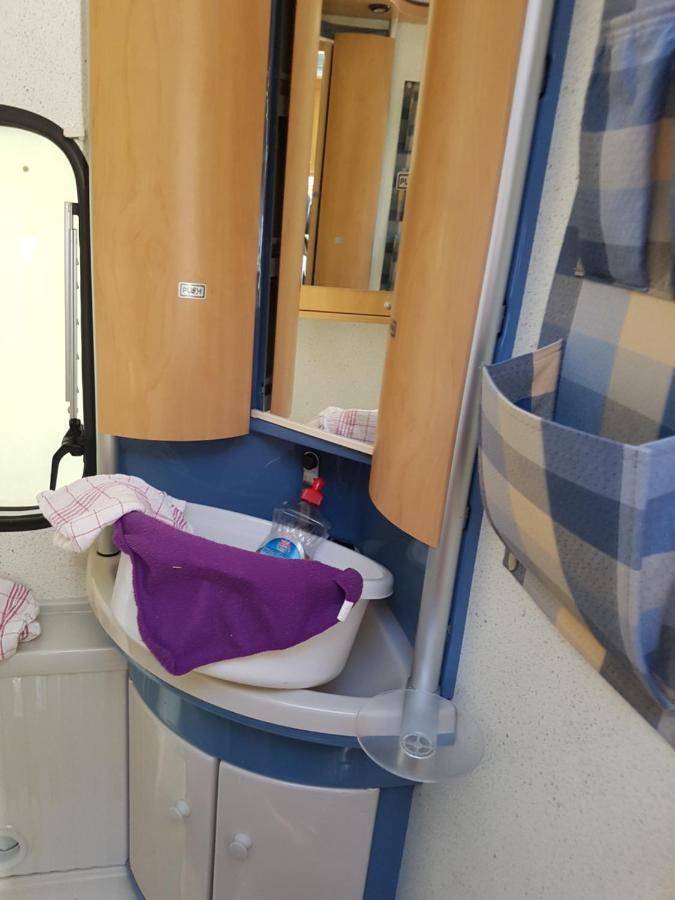 Camping Schonblick Im Saas-Tal Hotell Exteriör bild
